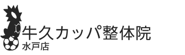 「牛久カッパ整体院 水戸店」 ロゴ